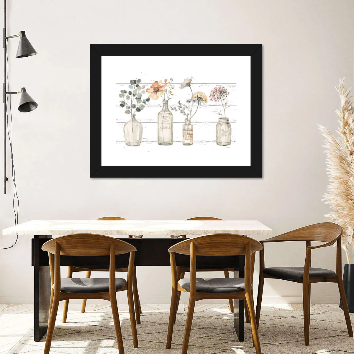A Country Weekend Fall Flower Wall Art