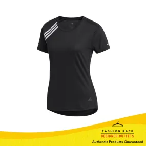 Adidas 3-Stripes Run Tee Black