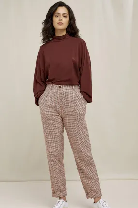 annis houndstooth trousers