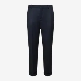 Balmain Straight Wool Trousers