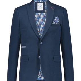 Blazer Pique - Navy