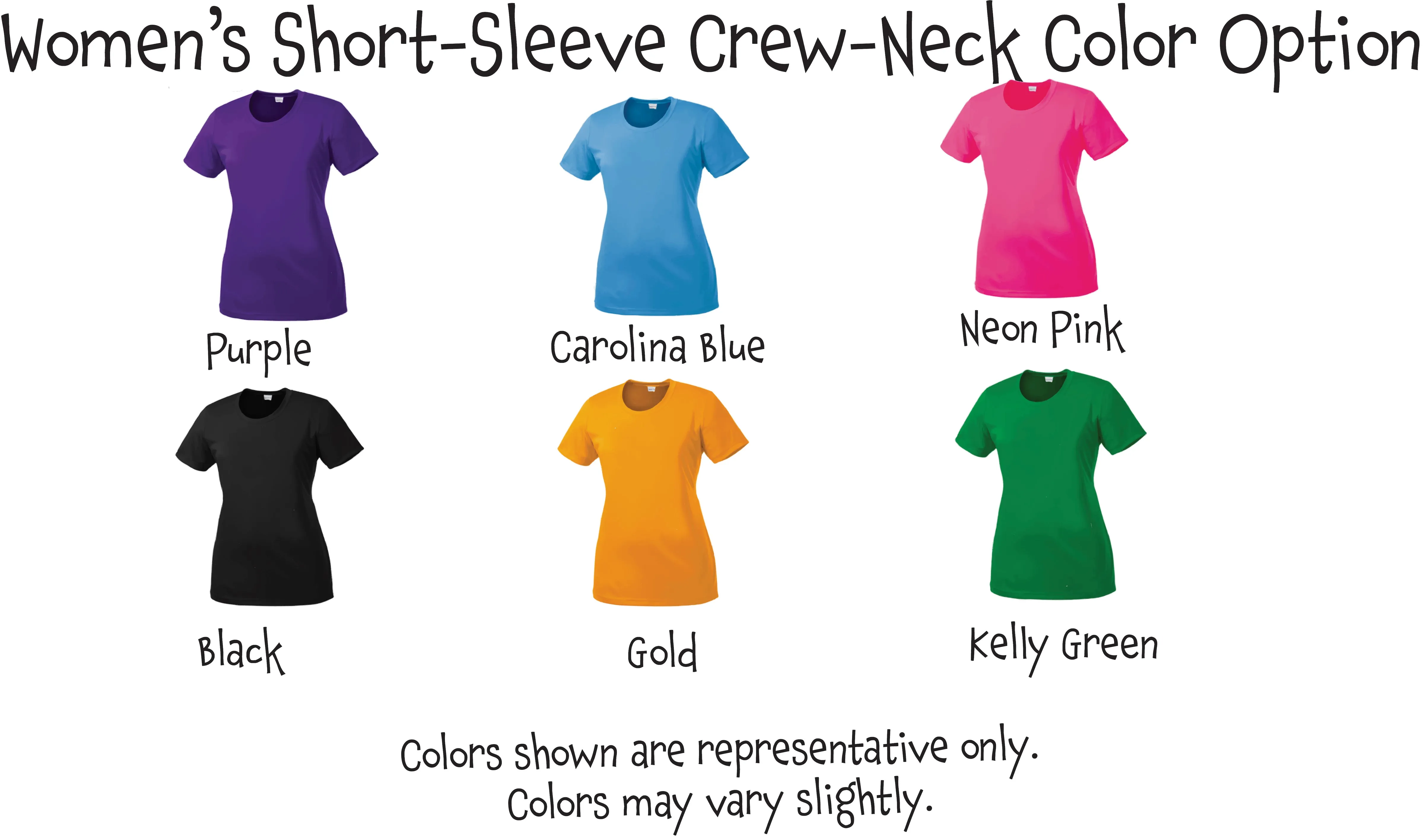 Dink Responsibly | Women’s Short Sleeve Crewneck Athletic Shirts | 100% Polyester