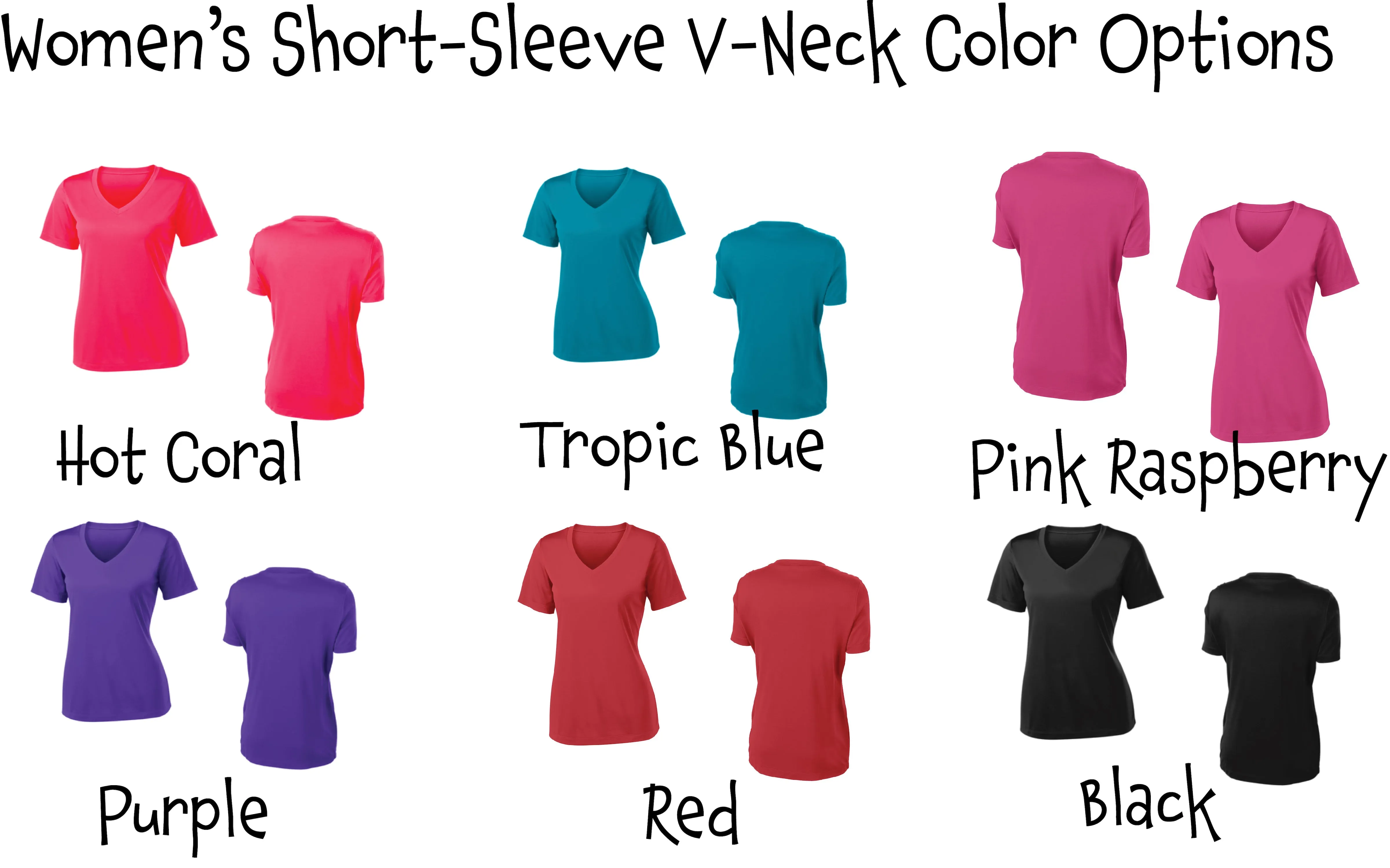 Dink | Women's Short Sleeve V-Neck Pickleball Shirts | 100% Polyester