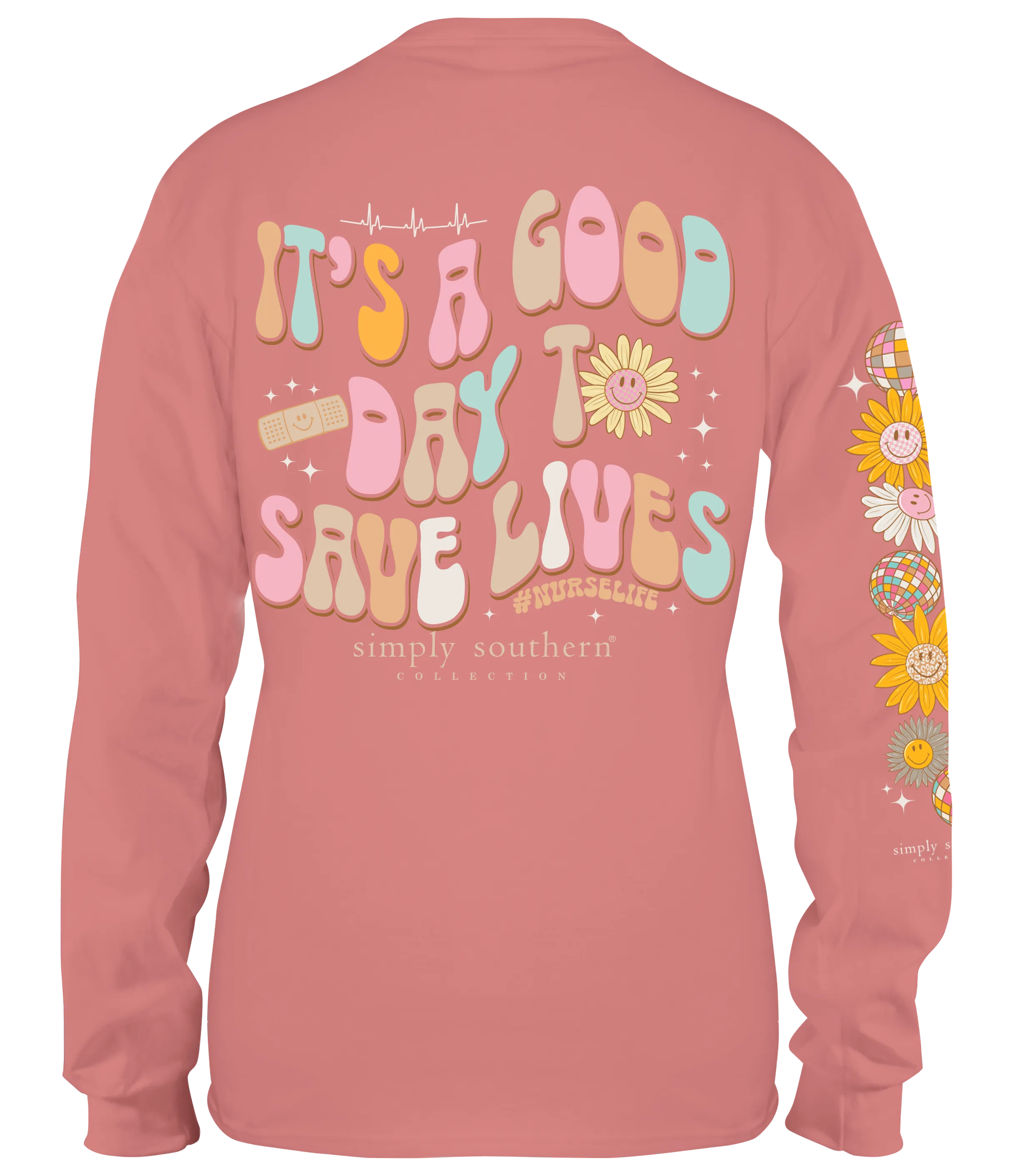 'Good Day To Save Lives' Long Sleeve Tee by Simply Southern