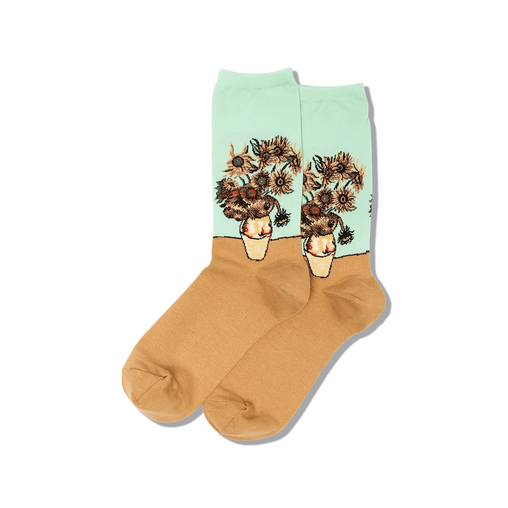 HOTSOX Women's Van Gogh's Sunflowers Socks