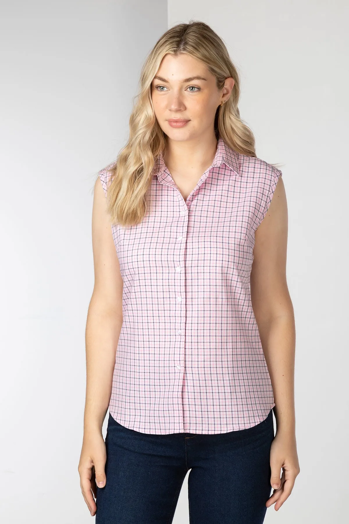 Ladies Hannah Sleeveless Country Shirt - Ellie II