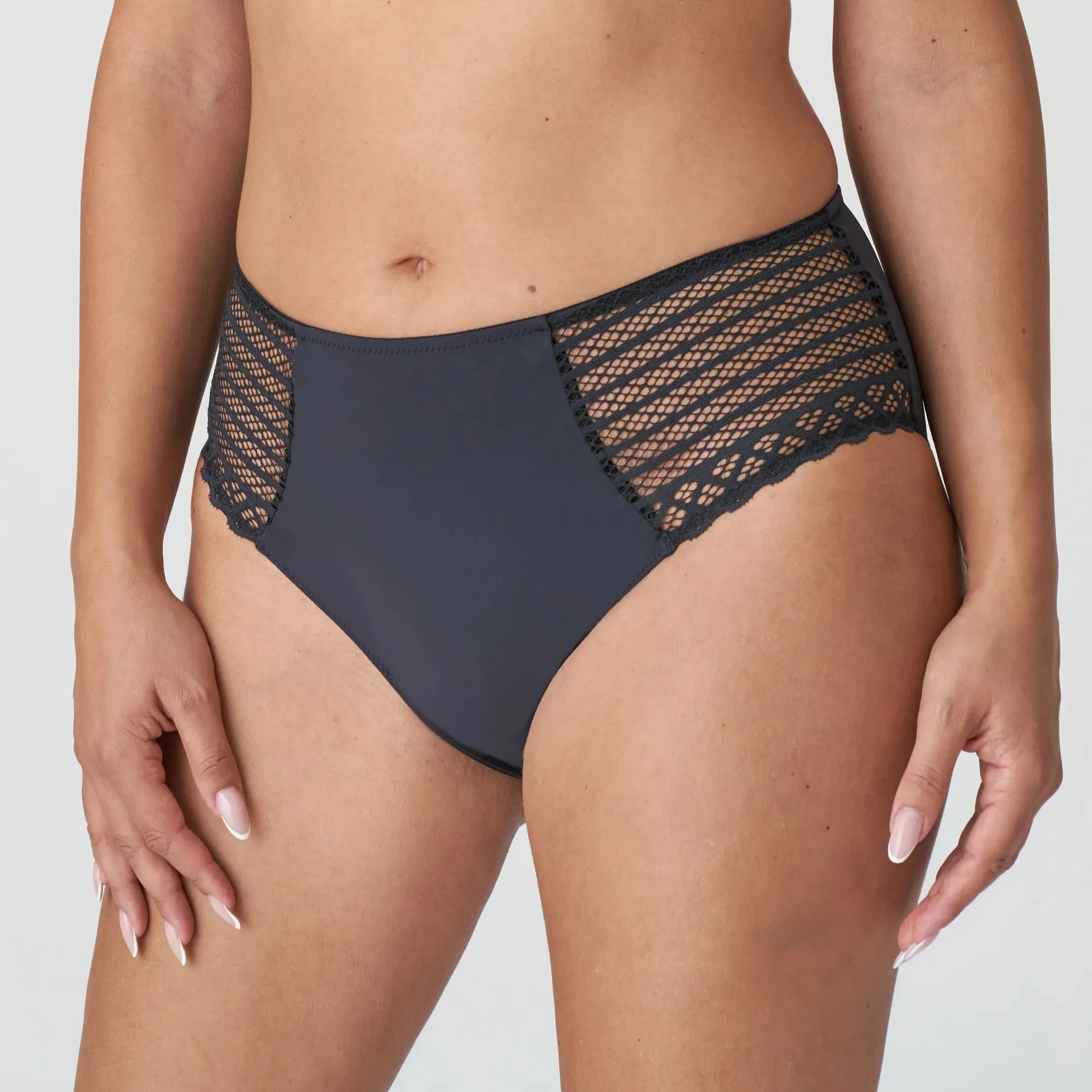 Prima Donna Twist Full Briefs -East End-Powder Rose , Black