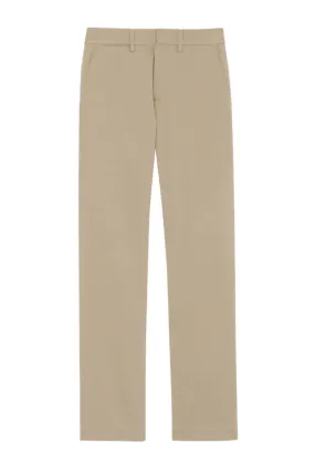 STRAIGHT-LEG CHINO TROUSERS