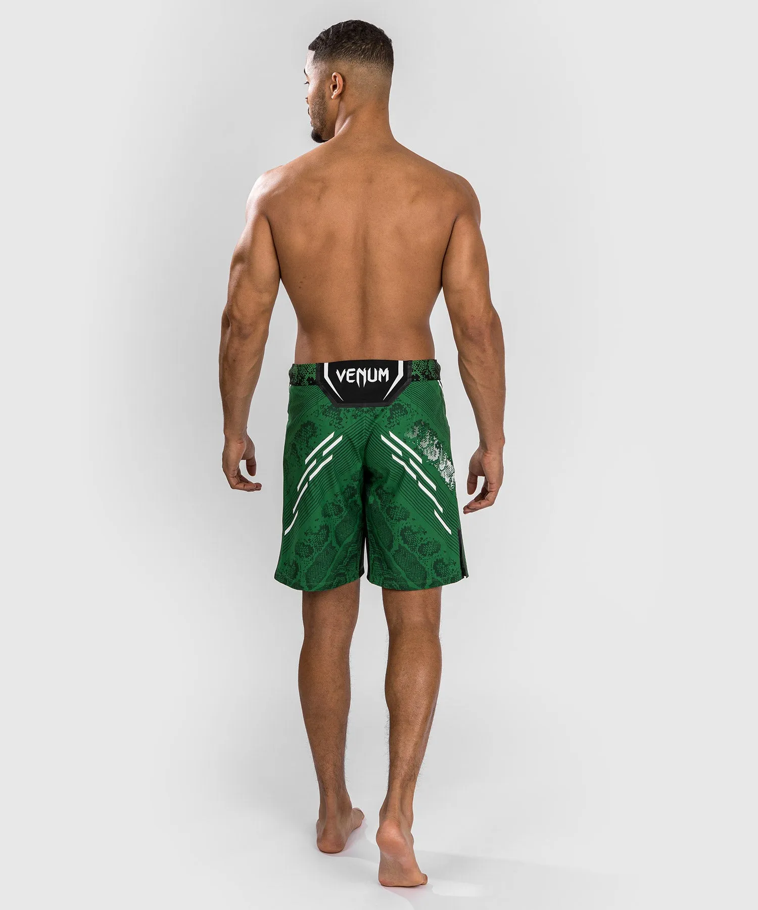 UFC Adrenaline by Venum Authentic Fight Night Men's Fight Short - Long Fit - Green